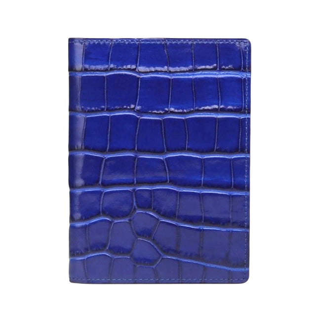 광택 있는 가죽 여권 홀더 - 젠트크리에이트