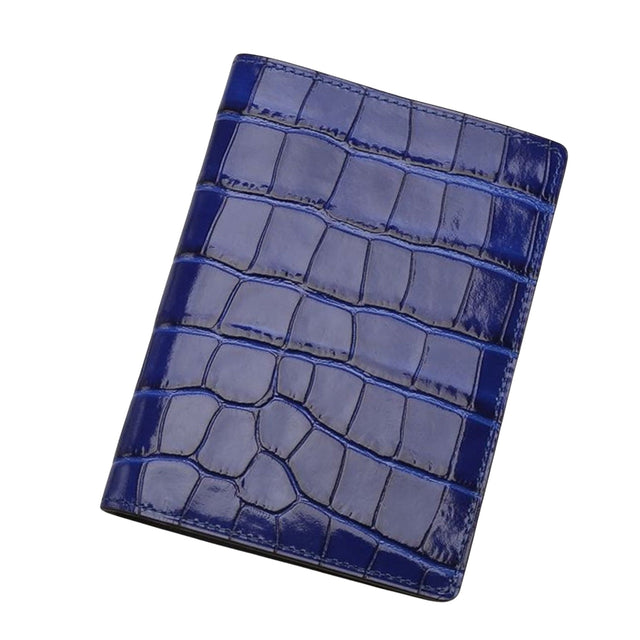 광택 있는 가죽 여권 홀더 - 젠트크리에이트