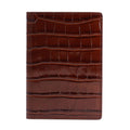 Crocodile Leather Passport Holder