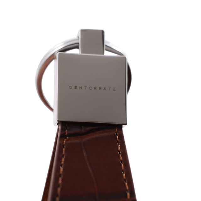 악어 가죽 열쇠고리 - 젠트크리에이트