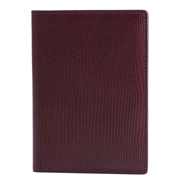 Lizard Leather Passport Holder