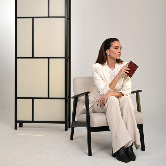 젠트크리에이트의 악어 여권 홀더