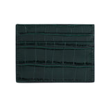 Crocodile Embossed Leather Cardholder - GENTCREATE