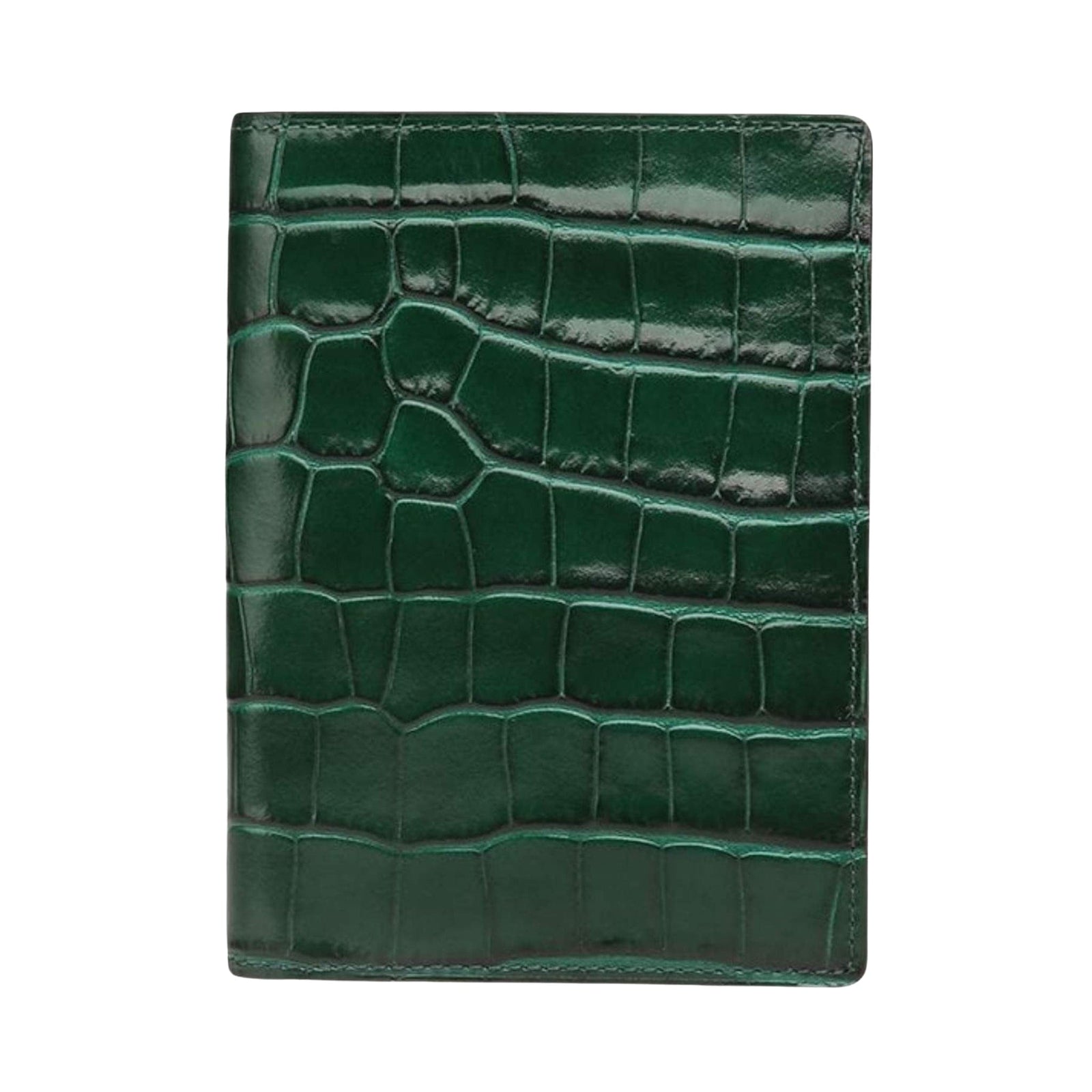 Glossy Leather Passport Holder - GENTCREATE