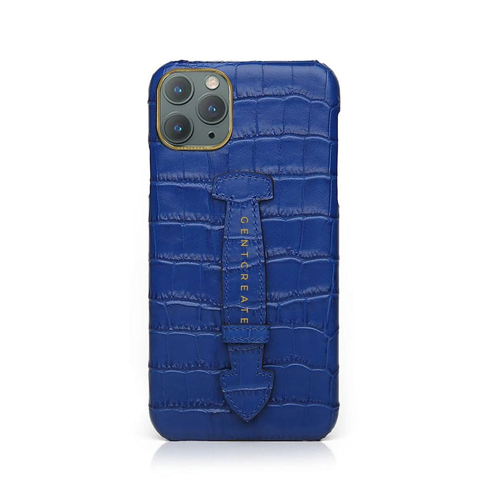 Matt Full Leather iPhone Case With Strap - GENTCREATE