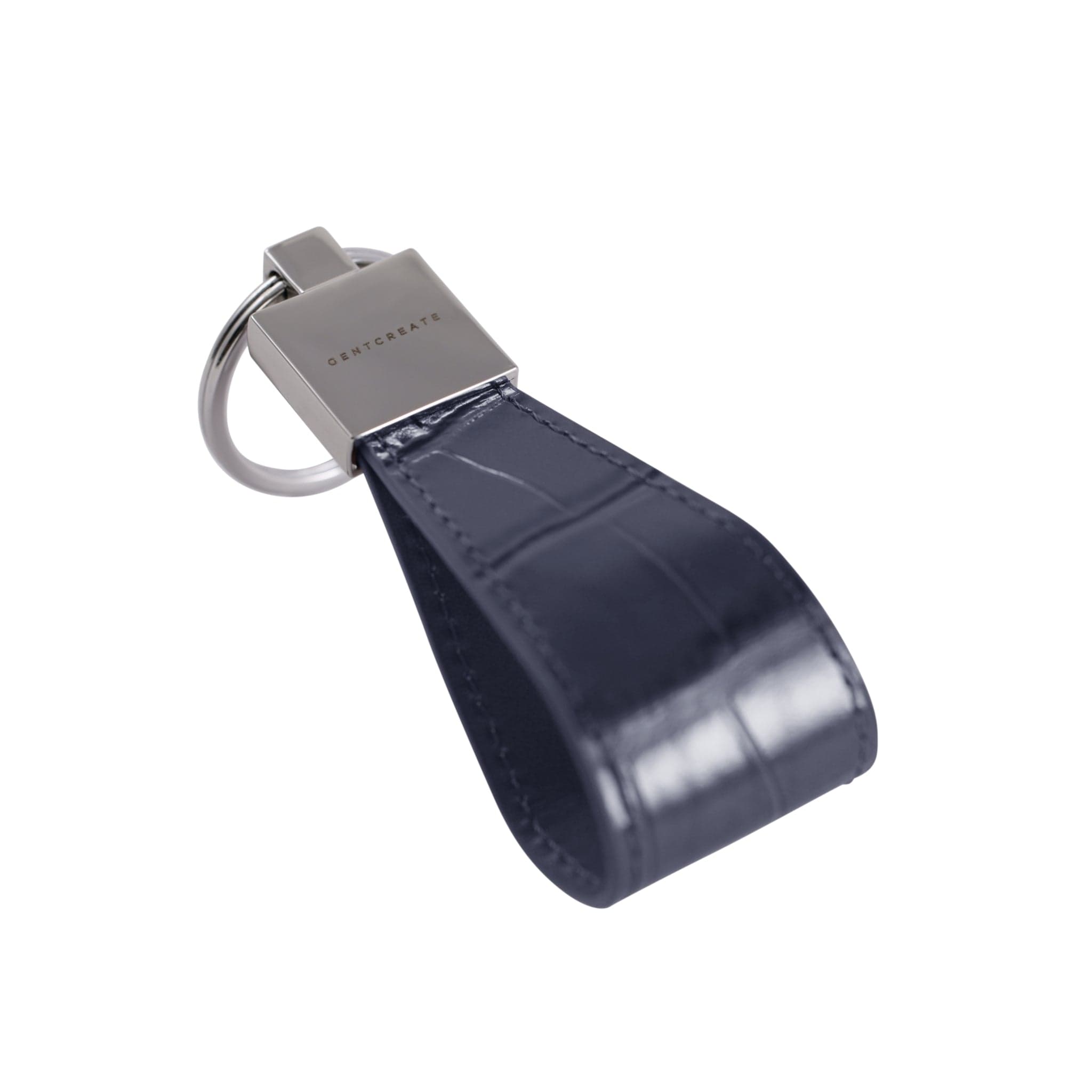 Luxury Leather Keychain for Keys. Exotic Leather Keychain