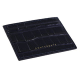 Crocodile Embossed Leather Cardholder - GENTCREATE