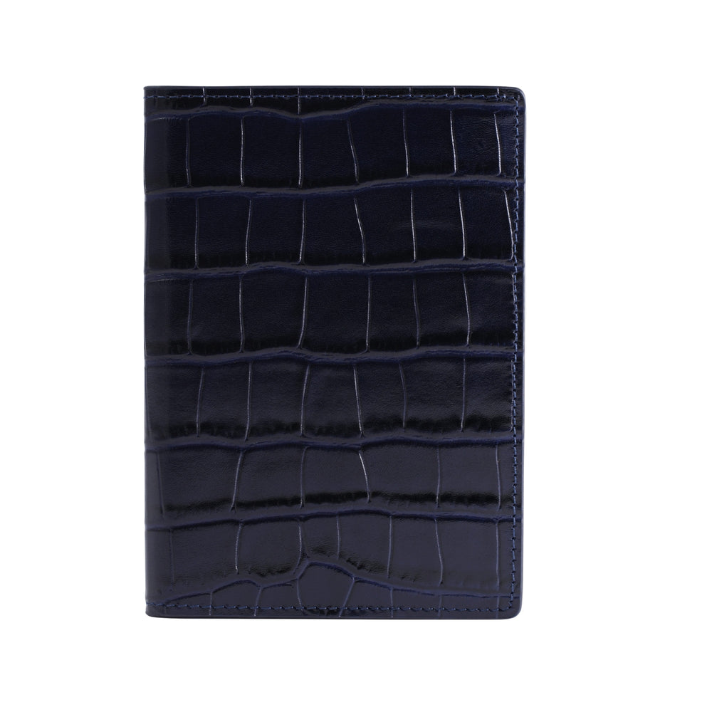 Crocodile Leather Passport Holder