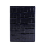 Crocodile Leather Passport Holder