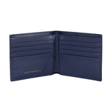 The Interior of a Navy Crocodile Leather Wallet by Gentcreate