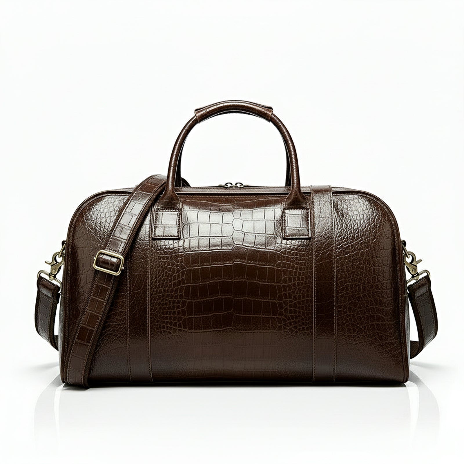 Braune Handgemachte Leder Umhängetasche