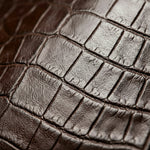 Bolsa Crossbody em Couro Marrom Via