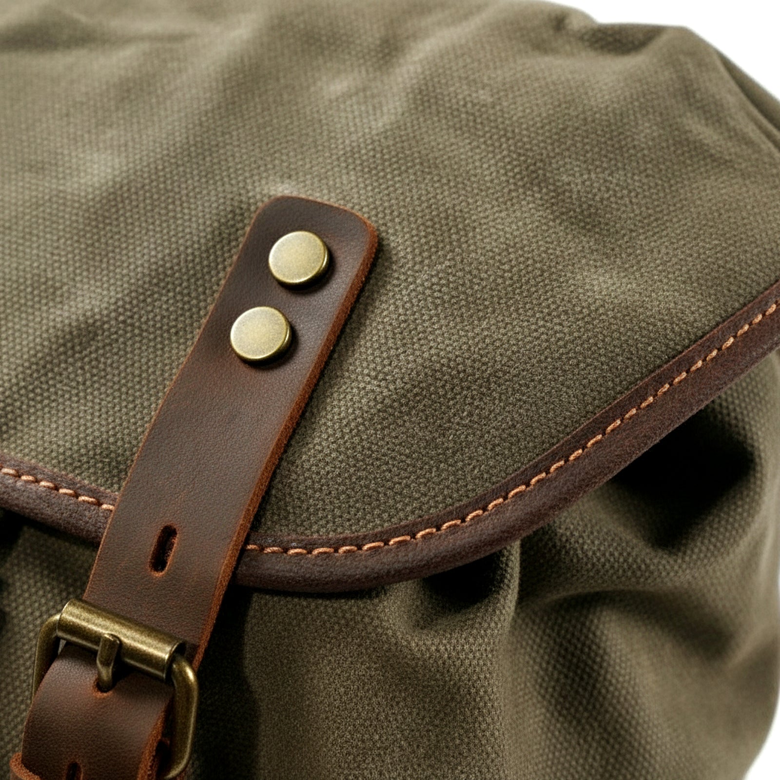 best leather backpacks canvas Waterproof Canvas Backpack, Gray
