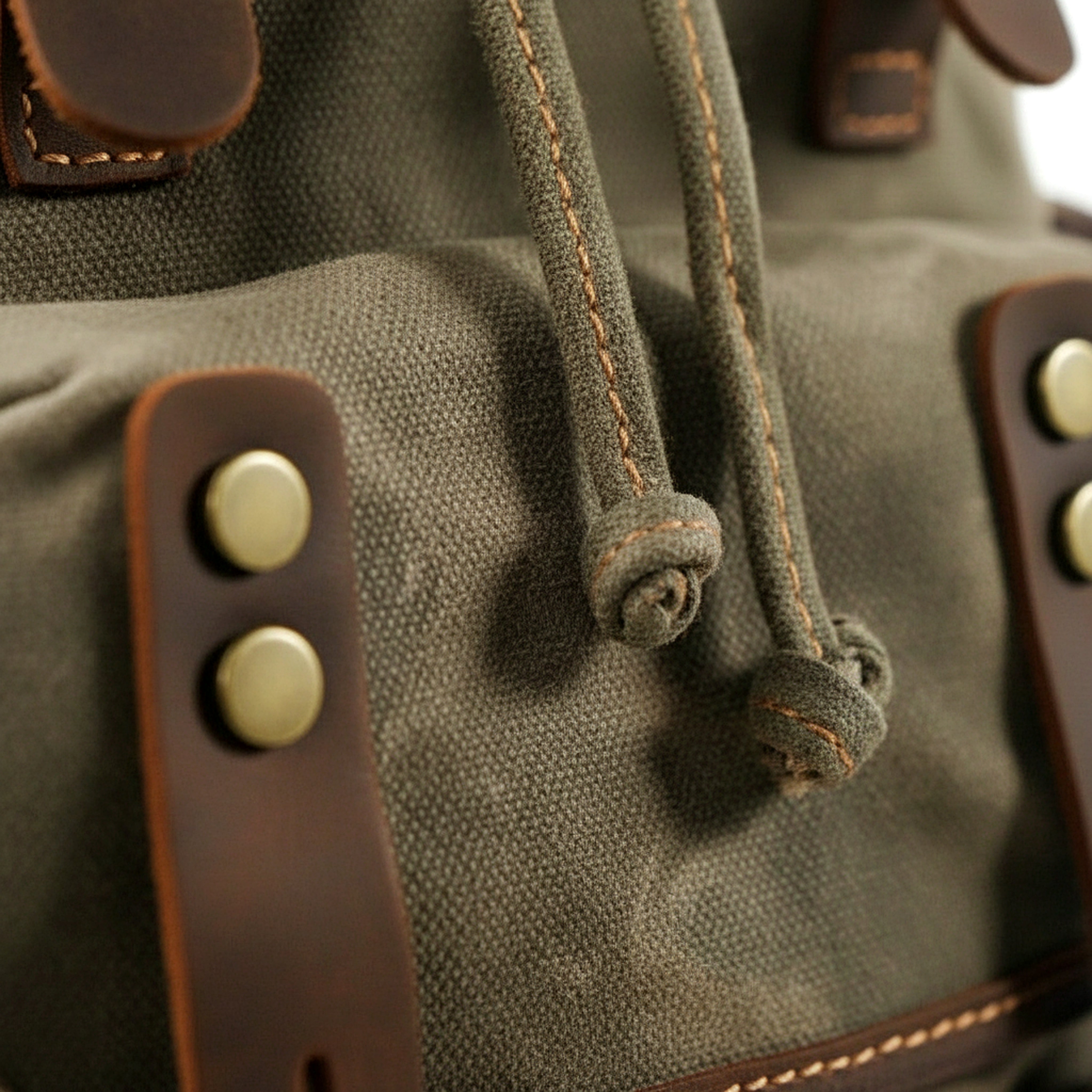 حقيبة ظهر قماشية مقاومة للماء