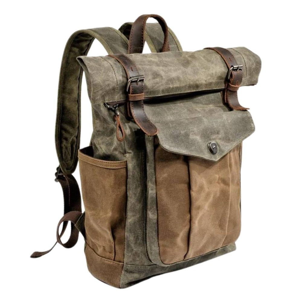 Retro Vintage Canvas Backpack Deliciae - GENTCREATE