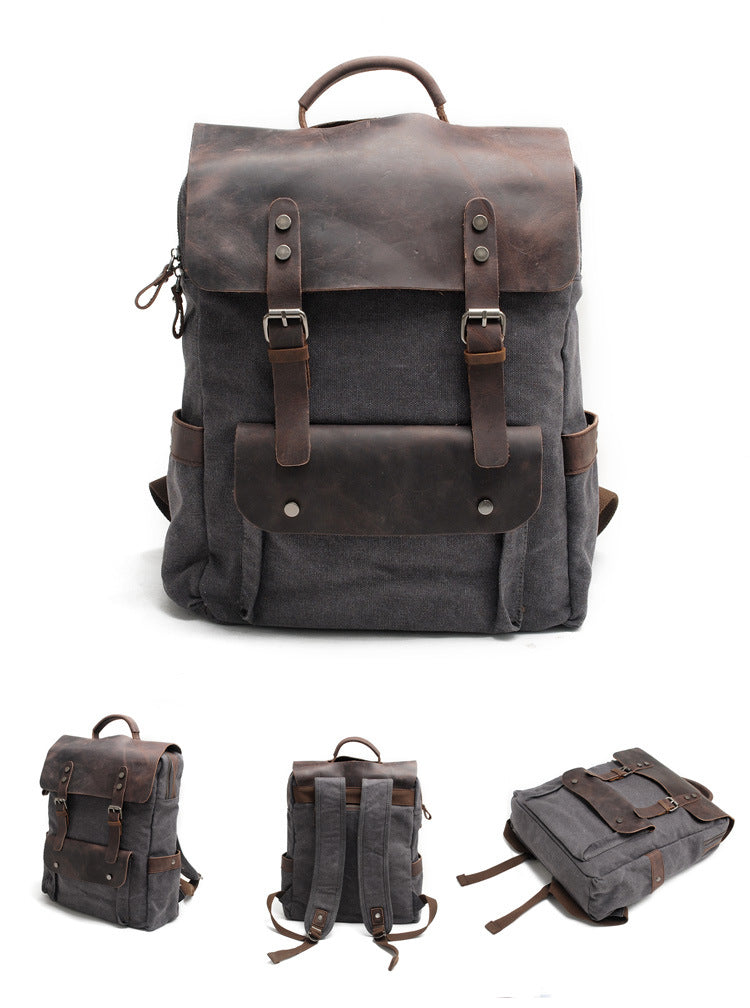 Vintage Canvas Backpacks - GENTCREATE