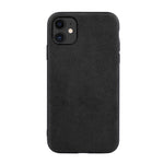 iPhone 11 Pro Max / Black Alcantara iPhone Case by Gentcreate