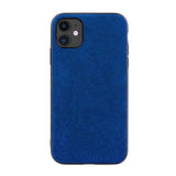 iPhone 11 Pro Max / Blue Alcantara iPhone Case by Gentcreate