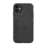 iPhone SE 2020 / Dark Gray Alcantara iPhone Case by Gentcreate