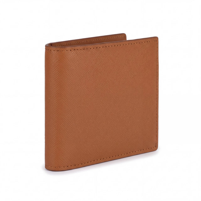 Saffiano Leather Bifold Wallet