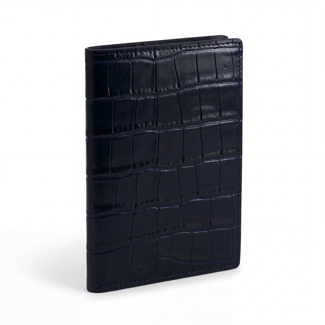 Crocodile Leather Passport Holder
