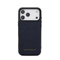 Leather iPhone Case Pebble Pattern