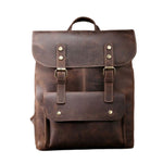 Brown Leather Backpack