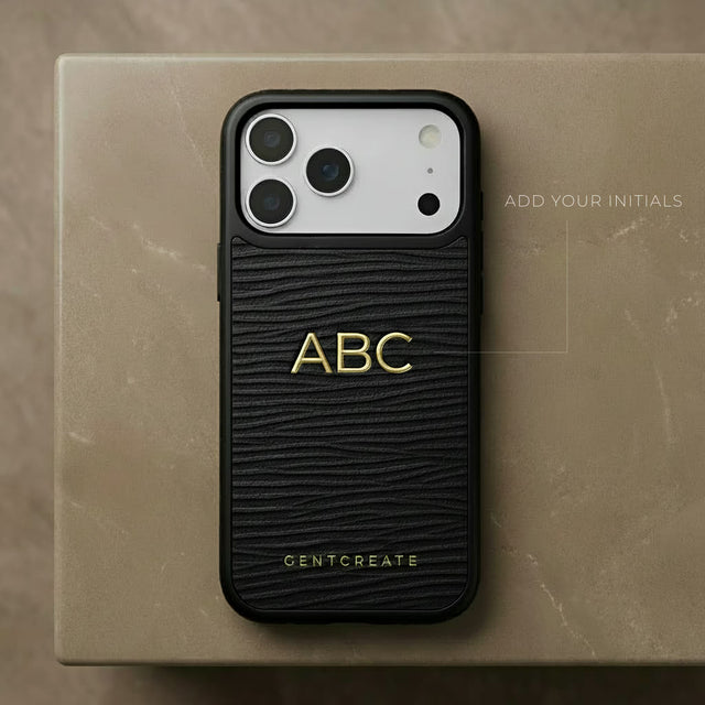 தோல் ஐபோன் கேஸ் அலை வடிவம்