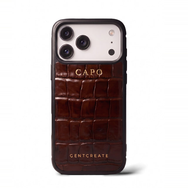 Personalized Leather iPhone Case