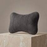 Dark Grey Italian Alcantara Car Neck Pillow by GENTCREATE – Video © GENTCREATE