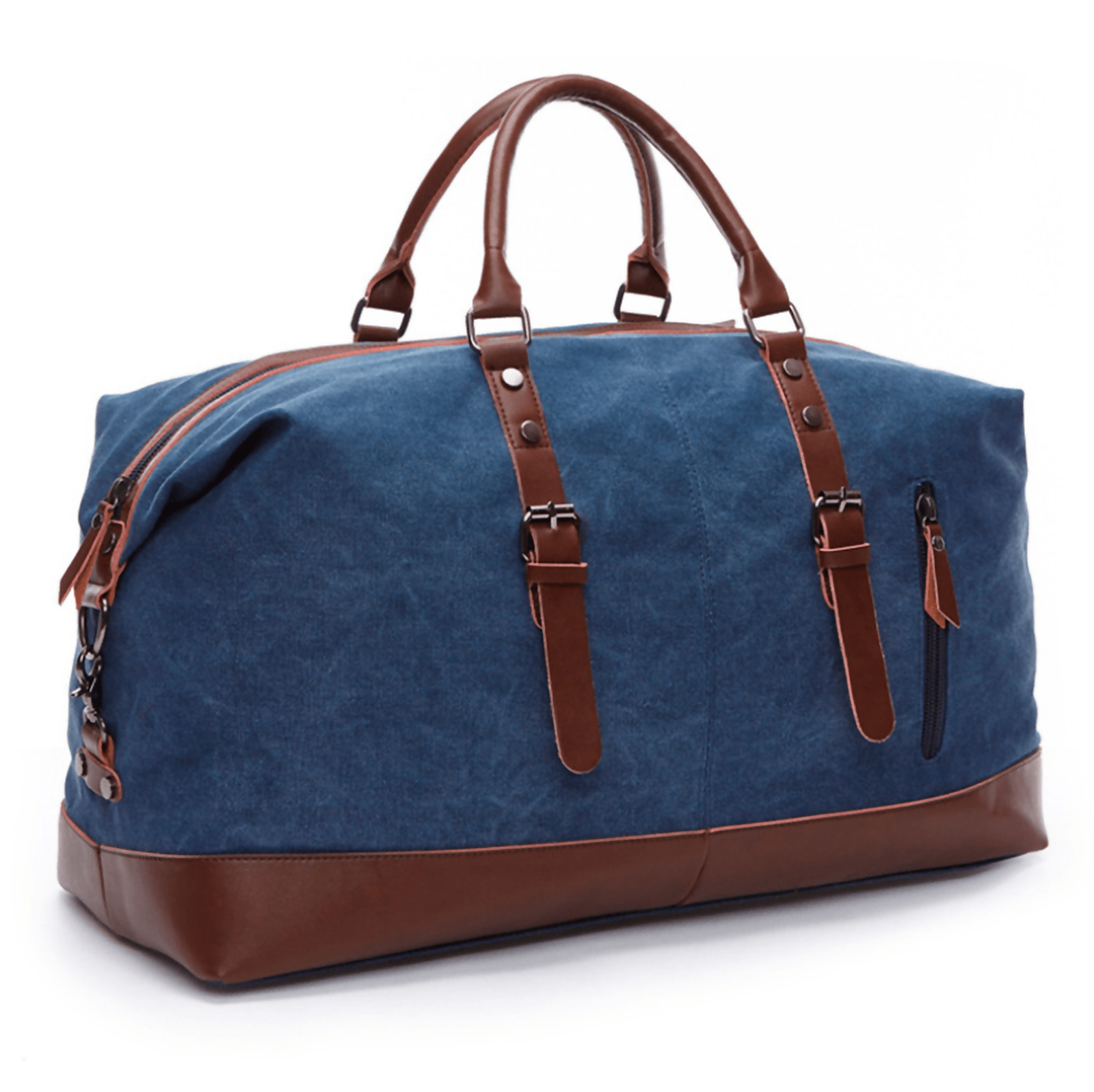 Large Canvas Duffle Bag Travel, Black