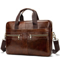 Vintage Leder Aktentasche