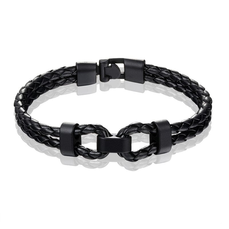 Braided Leather Bracelet 