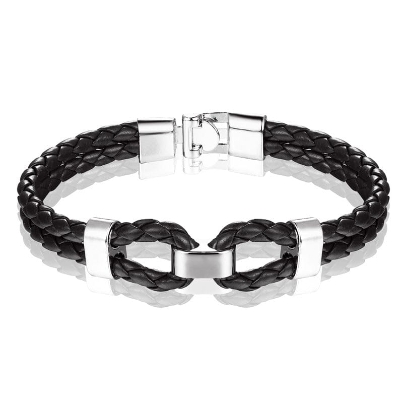 Braided Leather Bracelet "Salve" - Gentcreate