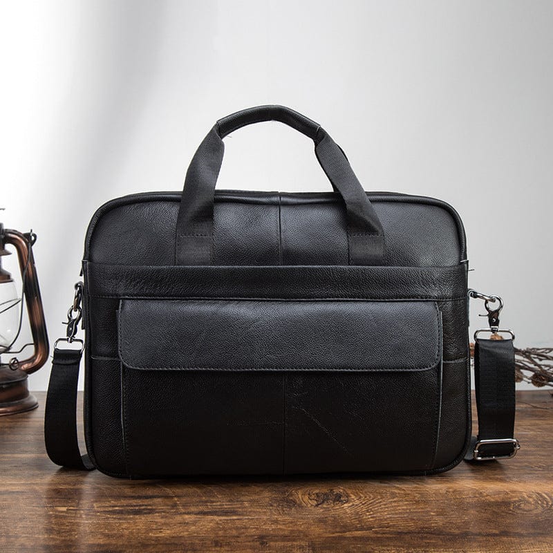 Soft Leather Crossbody Bag "Optimum" - Gentcreate
