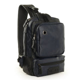 Leather Crossbody Backpack "Singularis" - Gentcreate