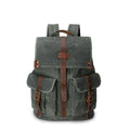 Mochila Retro Lona Encerada Pone