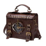 Steampunk industrial retro style shoulder bag - Gentcreate