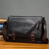 Vegan Leather Crossbody Bag "Magnus" - Gentcreate