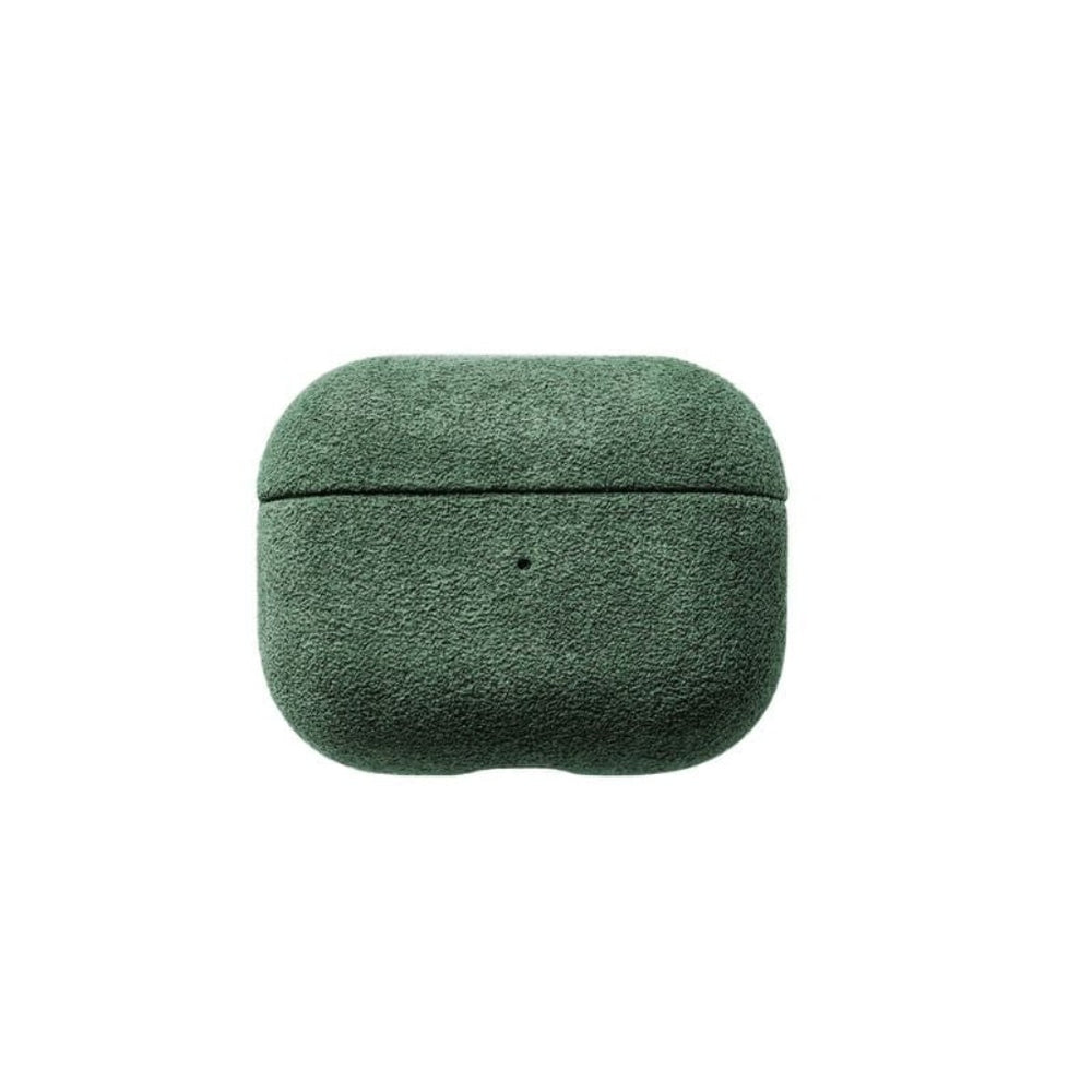 Alcantara Airpods Case Green