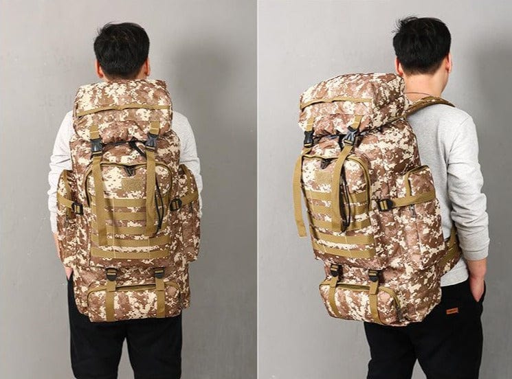 Camouflage Bushcraft Backpack "Vivo" - Gentcreate