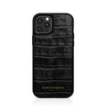 Leather iPhone Case Croco Glossy