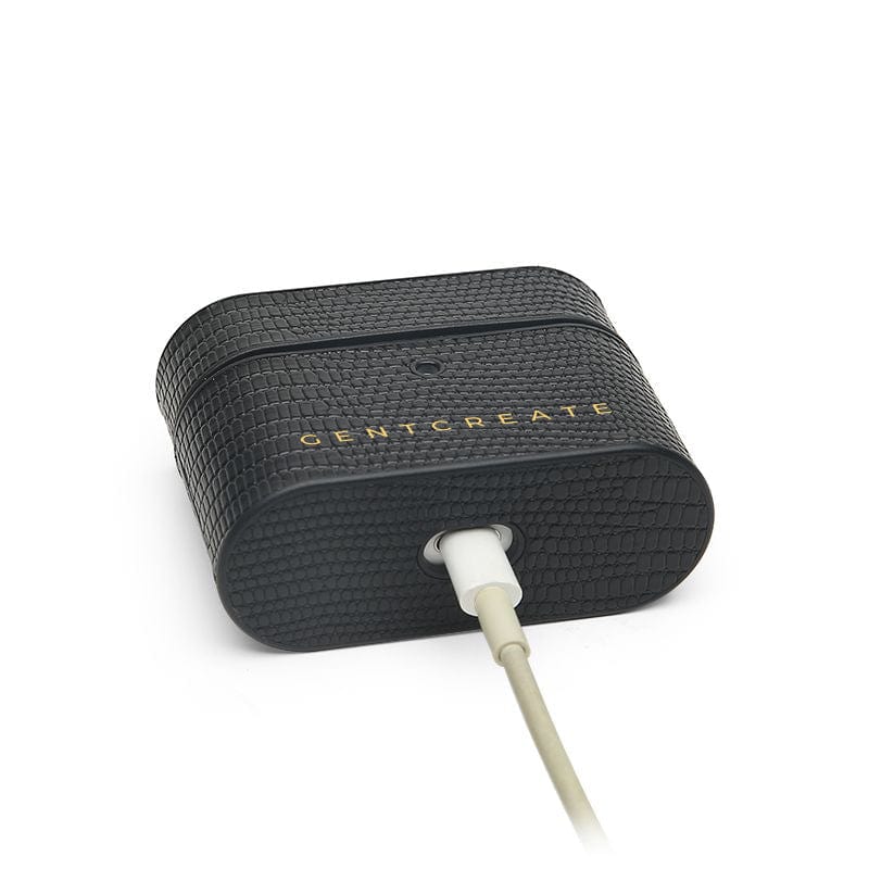 מגן איירפודס פרו מעור בדוגמת לטאה - גנטקרייט