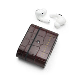 Burgundy Glossy Airpods Pro Case by Gentcreate