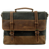 Canvas Messenger Bag "Negotium" - Gentcreate