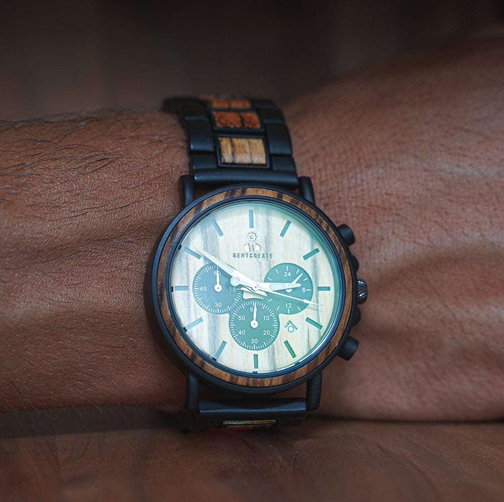 Light Wood Watch "Suaviter" - Gentcreate