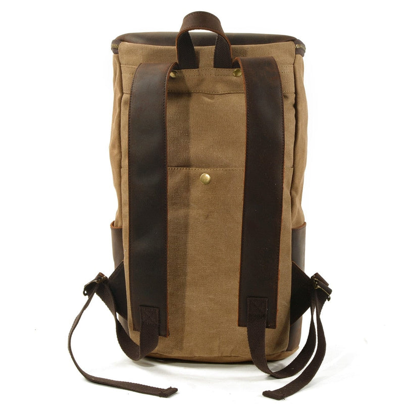 Vintage canvas backpack - Gentcreate