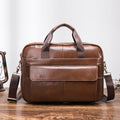 Zacht leren crossbodytas Optimaal