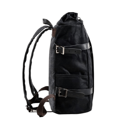 city backpack in vintage leather Urban Vintage Backpack, Khaki
