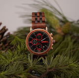 Modern Wooden Watch "Luxus" - Gentcreate